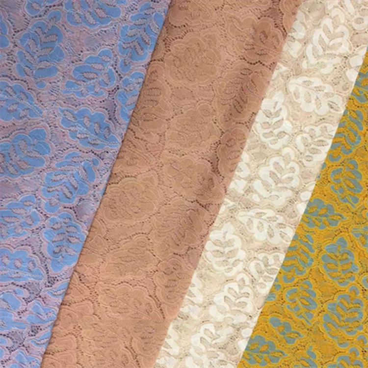การออกแบบใหม่ผ้าขายส่งผ้าสีสันสดใสสำหรับชุดผู้หญิง